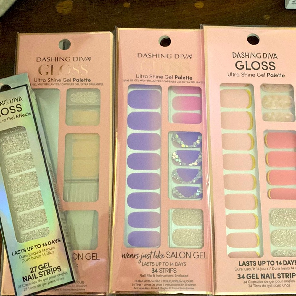 Dashing Diva Polish Strip Lot